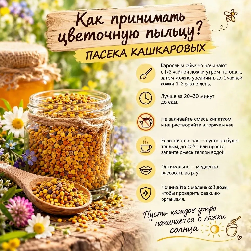 Пыльца пчелиная
